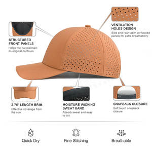 Gorra curva Unisex para exteriores, gorra de béisbol de fieltro de lana de tamaño superior alto, logotipo personalizado, bordado 3D, deportivo, Formal, ciclismo, mantener el calor - Product Image 5