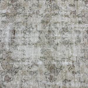 พรมสไตล์ตุรกีวินเทจ ขนาด 3x6.2 ฟุต สีเทา พรมขนสัตว์โมร็อกโก - Product Image 5