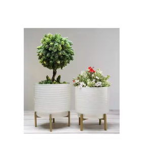 Pot de fleur de luxe de haute qualité et jardinière jardinières décoratives pour décor de jardin à la maison attrayant fini - Product Image 2