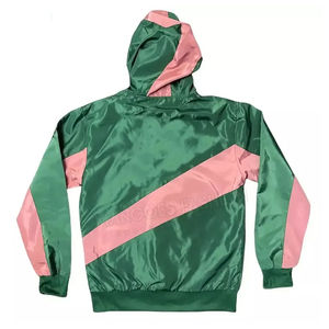 Nueva llegada personalizable de alta calidad de nylon cortavientos sudaderas con capucha pantalones cortos conjunto a prueba de viento ropa de calle para el invierno estilo inigualable - Product Image 4