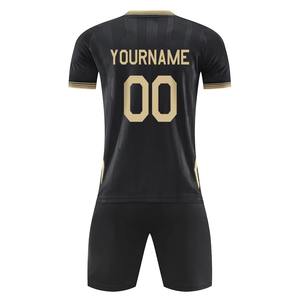 Conjunto de Uniforme de Fútbol Personalizado Original al por Mayor, Incluye Camiseta y Pantalones, 100% Poliéster, Antibacteriano y de Secado Rápido - Product Image 3