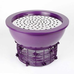 Enduit noir avec support chauffe-aliments pot foyer foyer durable de haute qualité pour l'utilisation de réchauffement des aliments en plein air au prix de gros - Product Image 6