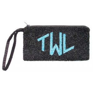 Handcrafted Seed Beaded Coin <b>Purse</b> Featuring Elegant Colorful Patterns And A Secure Zipper Closure For Everyday Style - Product Image 4