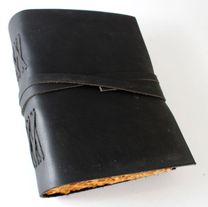 Cuaderno diario encuadernado de cuero hecho a mano diario de piel auténtica vintage personalizado suave - Product Image 6