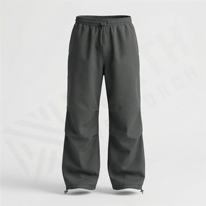 Anti-Wrinkle Sport Trousers Activewear Comfortable Stylish Perfect Everyday Use Customized Color Durable <b>Fabric</b> Men's Trousers - Product Image 1