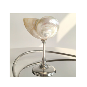 Copas de vino de concha marina de Vietnam: copas de concha hechas a mano para una decoración elegante de boda, gran oferta - Product Image 5