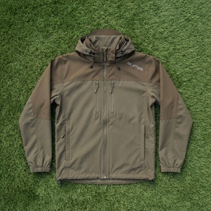 Chaqueta Cortavientos Multibolsillos Color Verde Oliva para Hombre, Chaqueta de Trabajo con Capucha, Estilo Táctico con Cremallera Completa - Product Image 6