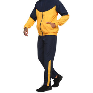 ชุดวอร์มผู้ชายผ้ายืดน้ำหนักเบาออกแบบมาสำหรับการเคลื่อนไหวที่ยืดหยุ่นที่มีแขนเสื้อและซิปเหมาะสำหรับนอกสถานที่แบบลำลอง - Product Image 2