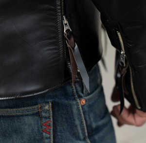 Veste d'hiver pour homme de conception haut de gamme, col montant, manches longues, 100% cuir de haute qualité, personnalisable, logo personnalisé, imperméable, coupe-vent - Product Image 5