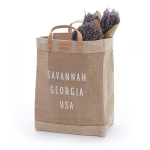 Vente en gros de sacs de courses fourre-tout en jute de grande capacité avec poignée en cuir résistant à l'eau et réutilisable sac d'épicerie en toile de jute avec lettres - Product Image 3