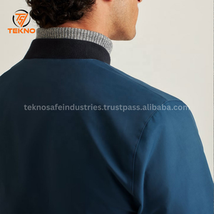 Chaqueta de bombardero para hombre con logotipo y tamaño de color personalizado, venta al por mayor, transpirable, mejor estilo, precio barato, chaqueta de bombardero para hombre, servicio OEM - Product Image 6