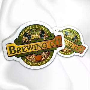 Autocollants en vinyle brillant et imperméables autocollants de décoration découpés à l'emporte-pièce doux au toucher adhésif fort impression CMJN complète personnalisable - Product Image 3