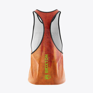 OEM 100% Cotton <b>Men's</b> <b>Stringer</b> Tank Top Custom Muscle Fit Gym <b>Vest</b> Breathable Knitted Casual Workout & Bodybuilding <b>Vest</b> - Product Image 2