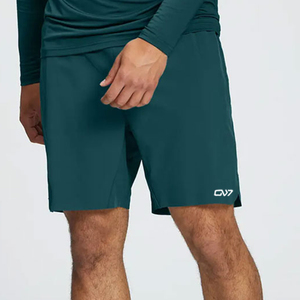 Pantalones cortos de gimnasio de alto rendimiento para hombre adecuados para todas las estaciones pantalones cortos de gimnasio transpirables para entrenamiento correr gimnasio - Product Image 6