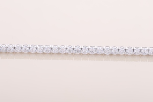 สร้อยข้อมือเพชรทรงกลมเจียระไนบริลเลียนต์ 10.37 กะรัต ทองคำขาว 18K ทองคำชมพู และทองคำเหลือง เครื่องประดับหรูหราสำหรับผู้หญิง - Product Image 3