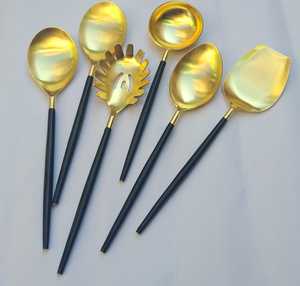 Cuchara de acero inoxidable con logotipo personalizado de faizacraft - Product Image 3