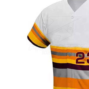 Conjunto de Jersey y pantalón de béisbol personalizado de diseño de alta calidad Uniforme de béisbol de secado rápido de buena calidad - Product Image 6