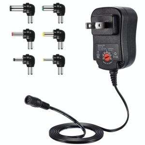 C5 Adjustable Switch <b>US</b> <b>Plug</b> Power <b>Adapter</b> 3-12V 12W Chargers & <b>Adapters</b> - Product Image 1