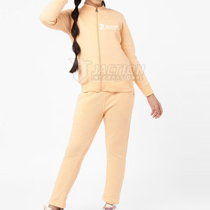 Latest Design Winter Kids's <b>Tracksuit</b> Set Causal Long Sleeve Black Color <b>Plain</b> <b>Tracksuit</b> For Sale - Product Image 5