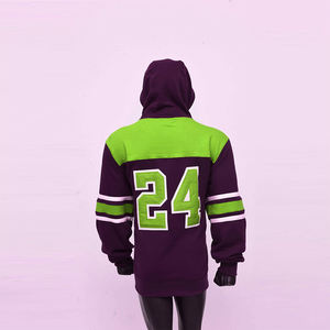 Custom Ice Hockey Hoodies Men Thick Fleece Sweatshirts <b>Personalised</b> Name & Number Warm Winter Hoodie - Product Image 4