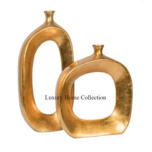 Vase en métal incrusté d'os de haute qualité pour fleurs et plantes décoratives Pots et jardinières de décoration de salon et de balcon à bas prix - Product Image 3