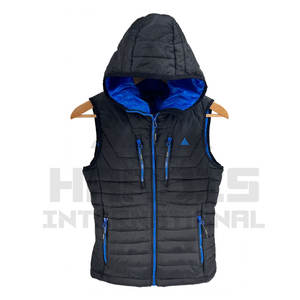 Doudoune personnalisée hommes hiver bulle rembourré doudoune hommes vestes 2023 sans manches doudounes premium - Product Image 1