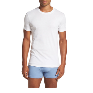 T-shirt 100% coton de haute qualité pour hommes avec col rond personnalisé antibactérien et séchage rapide 4 saisons utiliser fournisseur OEM BD - Product Image 6