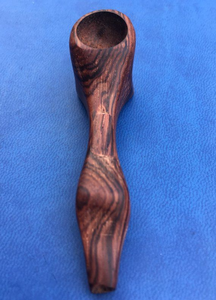 Pipa de Fumar Recta de Madera Natural con Acabado Lacado, Estilo Clásico, Pipa de Tabaco Hecha a Mano - Product Image 5