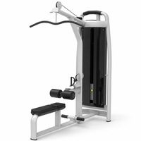 Máquina de Polea Horizontal y Remo Vertical con Pila de Pesas de 100 kg, Equipo de Gimnasio para Fortalecimiento de Espalda