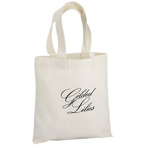 Bolsa de Tela de Algodón Natural con Logotipo Impreso/Bordado Personalizado, Ecológica, Reciclable, Reutilizable, con Asas Dobles - Product Image 1