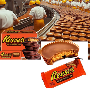 Original Reesess 24-Pack Bulk Sale of Solid <b>Chocolate</b> <b>Peanut</b> Butter Cups for Export - Product Image 3