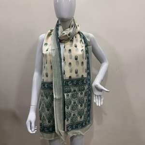 Dupatta longue pour les fêtes, pour l'hiver, l'été et l'automne, étole vintage faite à la main pour femmes, nouveau design, étole en coton imprimé - Product Image 1