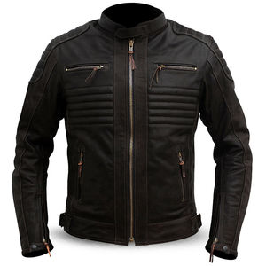 Chaqueta negra cortavientos impermeable primavera otoño chaquetas de bombardero cortavientos abrigos de motorista chaquetas Steampunk - Product Image 3