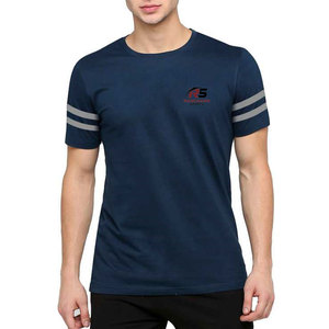T-shirt en tissu de bambou pour homme, doux et respirant, t-shirt en coton mélangé pour homme, qualité durable, t-shirt pour homme - Product Image 1