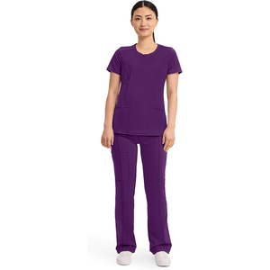 Wholesale Soft Fabric Scrubs Uniforms <b>Sets</b> Cotton Polyester Jogger Pants <b>Doctors</b> Nurses Hospital Medical Scrub Suits - Product Image 1