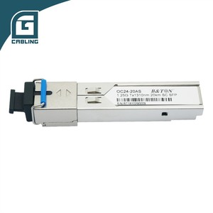 Gcabling FTTH Mini SFP đến 10g 1.25G Ethernet sợi Quang Phương tiện truyền thông chuyển đổi SFP quang GPON mô-đun SM cho sợi cáp quang - Product Image 1