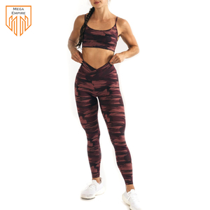 Leggings de compression pour femmes OEM taille haute sur mesure meilleure qualité vêtements de yoga sublimés équipement de gymnastique respirant - Product Image 5