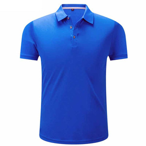 T-shirt polo à manches courtes de couleur unie pour hommes Impression de logo personnalisé 100% coton Prix raisonnable - Product Image 6