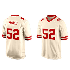 Nueva camiseta de fútbol americano con estampado de ropa de calle, camiseta de fútbol de moda, diseño bordado, camiseta de fútbol de malla para equipo nacional - Product Image 5