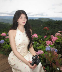 Vestido Maxi Halter sin Espalda de Malla Floral Blanca de Alta Calidad, Ajustado y Elegante para Mujer - Product Image 1