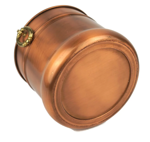 Pot de fleurs de jardin en métal en cuivre finition antique Design martelé Jardinière à fleurs à bon prix Directement du fabricant - Product Image 6