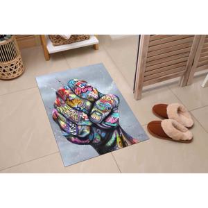 Alfombras con Diseño de Grafiti, Alfombras con Diseño de Puño, Alfombra Colorida con Diseño de Puño, Alfombra Impresa, Alfombra Suave No Tejida - Product Image 5