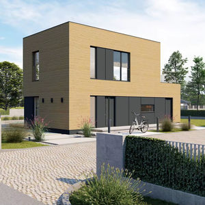 Cómoda casa completamente lista prefabricada ensamblada por módulos diseño moderno PROT - Product Image 1