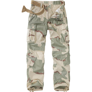 Pantalon de chasse décontracté léger pour homme avec fermeture boutonnée, taille mi-haute, coupe droite – Idéal pour la course et le streetwear, conception OEM - Product Image 1