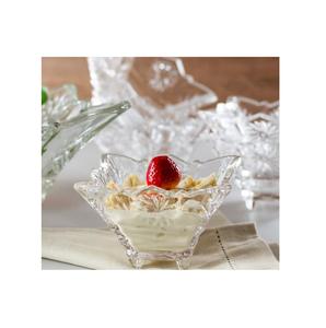 Bol en verre de style cristal pour les combinaisons de yaourts glacés et de desserts fouettés dans des configurations alimentaires élégantes - Product Image 5