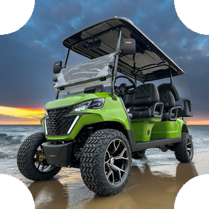 Chariot de golf électrique 4500W en gros avec nouveau design 4 + 2 sièges d'approvisionnement d'usine de Thaïlande - Product Image 1