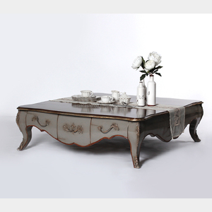 Furniture Coffee <b>Tables</b> Series 1602 Made From Mahogany Modern Stylish Design Size 100x100x40 Cm - Product Image 6