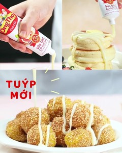 Vinamilk-ong Tho marque-étiquette rouge blanc-lait condensé sucré-Tube 165g x 24 tubes par carton - Product Image 5