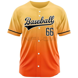 เสื้อเบสบอลเยาวชนชุดซอฟต์บอลพิมพ์ซับลิเมชันสำหรับโรงเรียนมัธยมผลิตตามสั่ง - Product Image 4