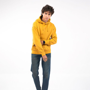 Audaz y brillante Sudadera con capucha de mostaza de moda para un aspecto destacado Ilumina tu armario Perfecto para la comodidad diaria - Product Image 1